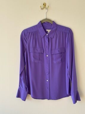 J. Crew Blythe Silk Blouse